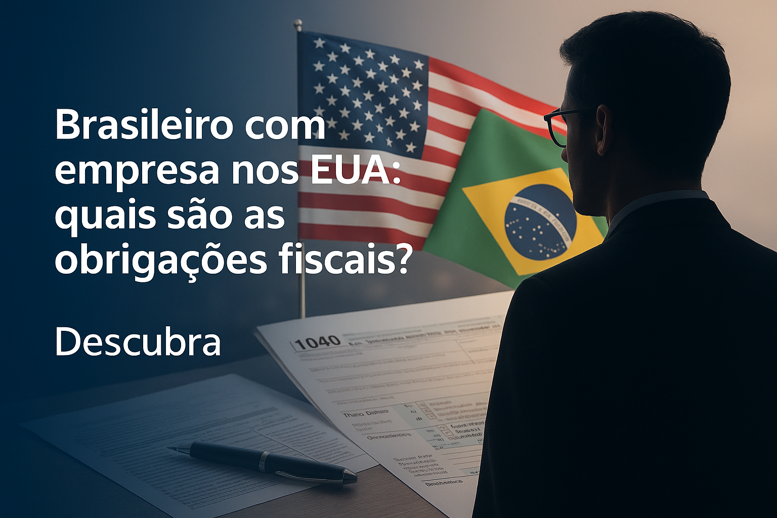 Read more about the article 🇺🇸 Sou sócio de empresa nos EUA. Preciso declarar no Brasil? Entenda suas obrigações fiscais.