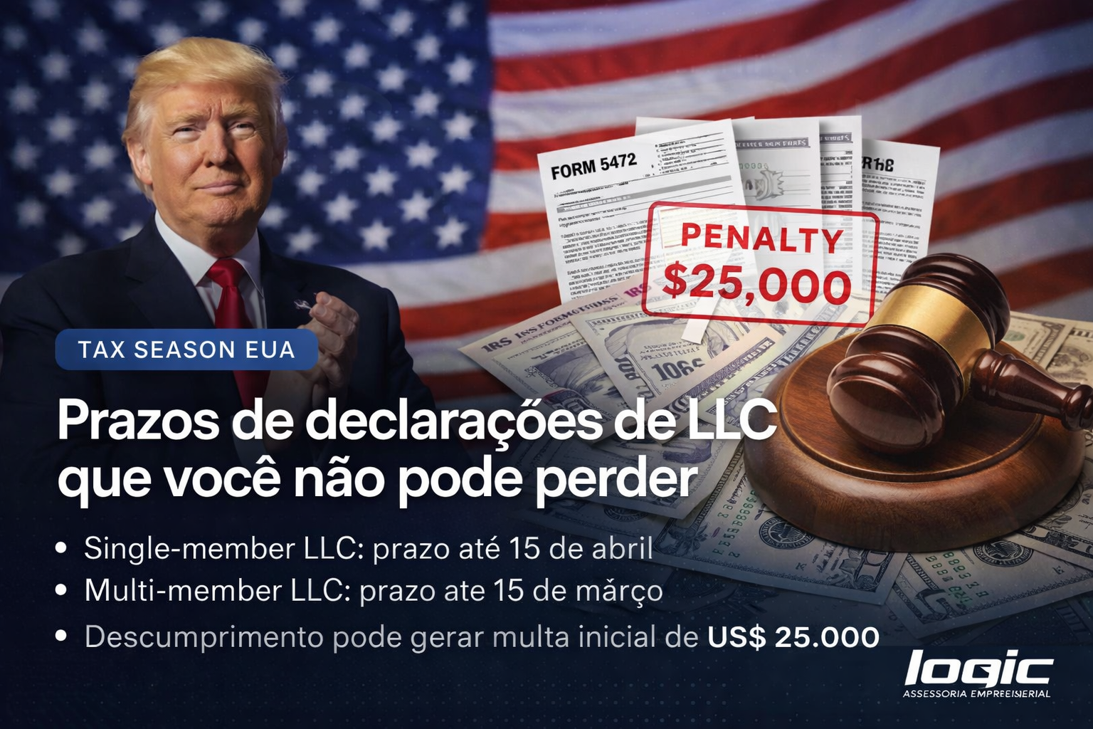 Read more about the article Tax Season EUA: prazos de declarações de LLC que você não pode perder